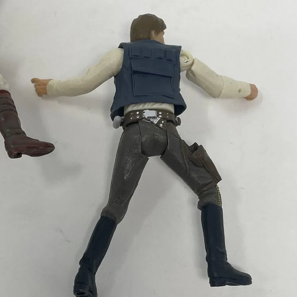 Star Wars Luke Skywalker Figure Lot Han Solo Obi-Wan‎ Anakin 3.75 Hasbro Kenner